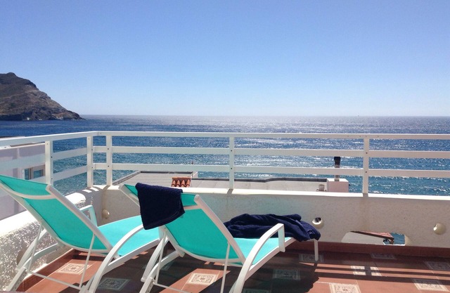 SAN JOSE Apt 5 pax a 30 m playa y terraza magnífica!!