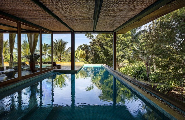 Bah157 - Villa de 4 habitaciones con piscina en Itacare