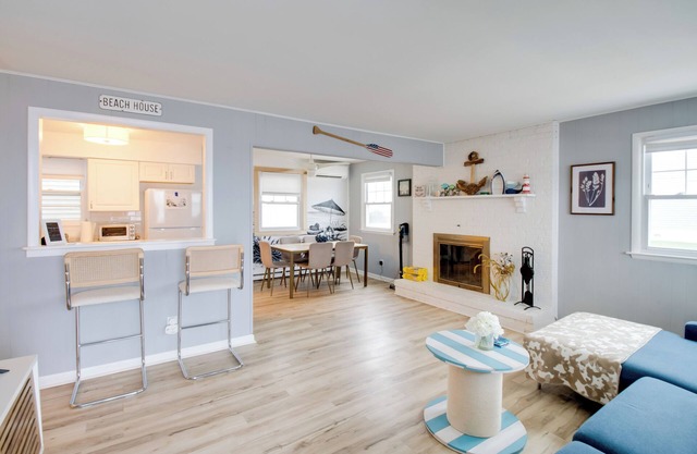 Bayfront Brigantine Escape w/ Porch & Bay Views!