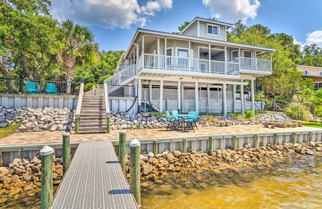 Bayfront Niceville Getaway w/ Private Dock!