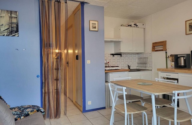 Estudio Merville-Franceville-Plage, estudio, 2 personas