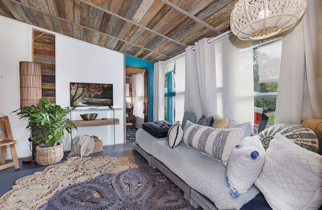 Casita de playa con casa del árbol. Acogedor, único. 10 minutos. a Mayo-Mascotas
