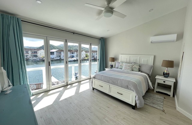 Beach Style Waterfront Villa