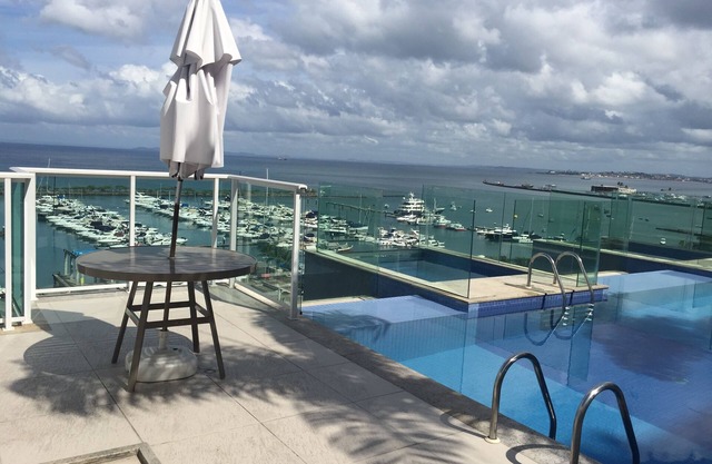 Hermoso departamento con vista a Bahía de Todos los Santos