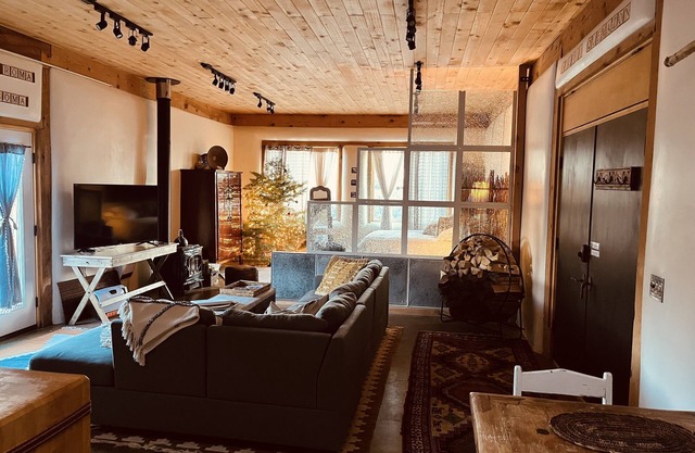 Beautiful artist’s studio with view