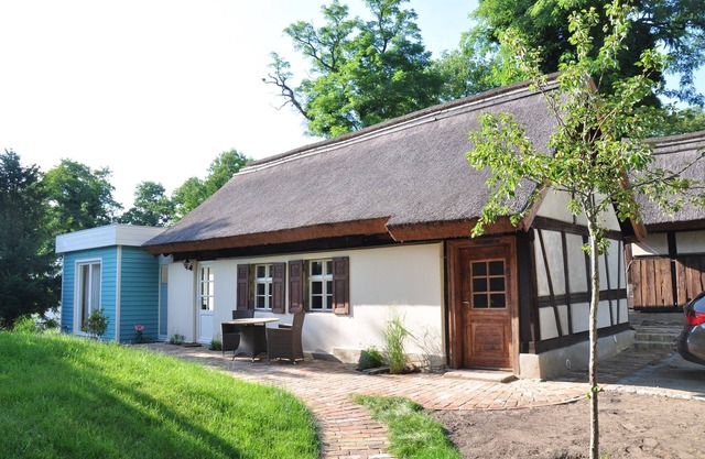 Hermosa casa de pescadores de 1774 en Schwielowsee, con mobiliario exclusivo.