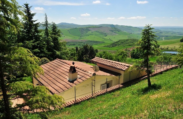 Hermosa cabaña toscana independiente para 2 con vistas espectaculares