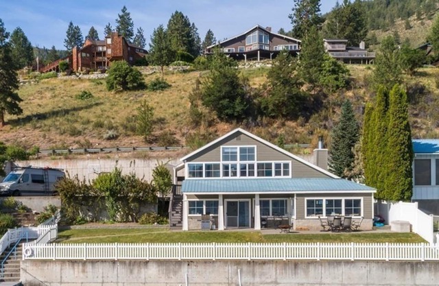 Hermosa casa frente al lago con muelle, vistas increíbles: ¡los perros están bien!