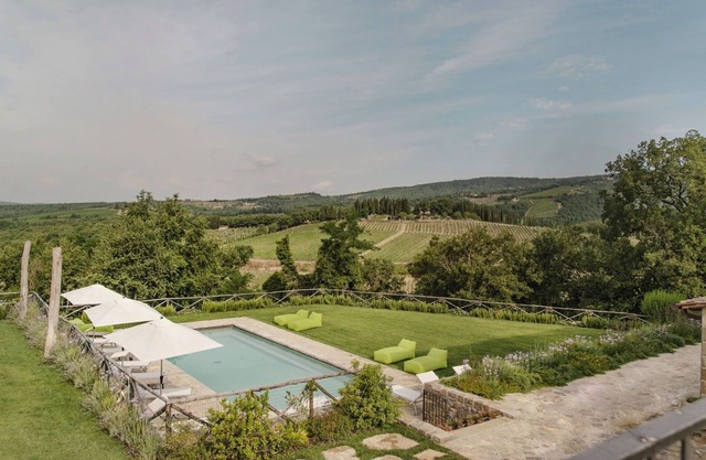 Casa de vacaciones privada con WIFI, A/C, piscina privada, aparcamiento, cerca de Greve In Chianti