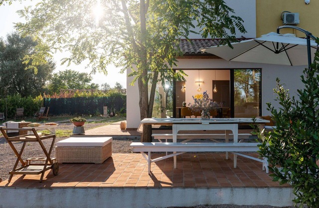 Preciosa casa de vacaciones privada para 4 personas con WIFI, A/C, terraza y vista panorámica