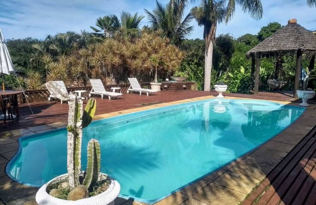 Gran casa de herradura