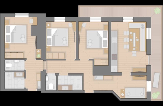 Birnhorn 2 habitaciones - Erbhof Hinterrain