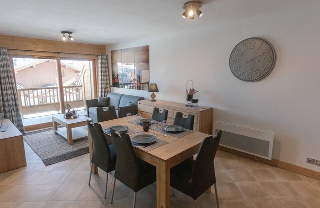 Bisanne 1500 - Ap. 6 pers, 2 baños, piscina, parking