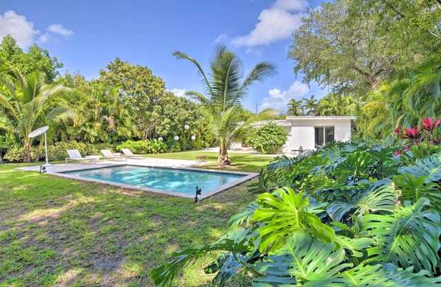 Biscayne Park Urban Oasis w/ Lush Backyard!