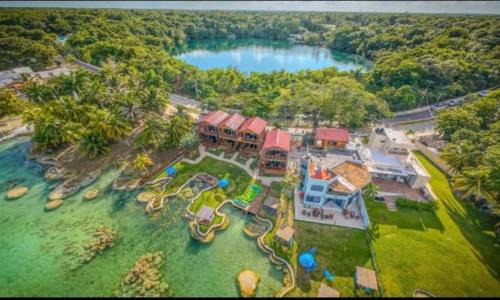 Blue Caribe Bacalar Front Lagoon