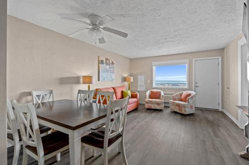 Blue Mist Villas Unit 202 is an oceanfront Condo in Chery Grove