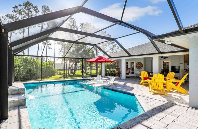 Sunshine, Serenity & a gorgeous Saltwater Pool—All at Casa Bonita Florida
