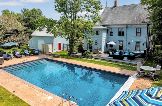 Breathtaking Harwich Retreat w/ Heated Pool and Spa RPAM086