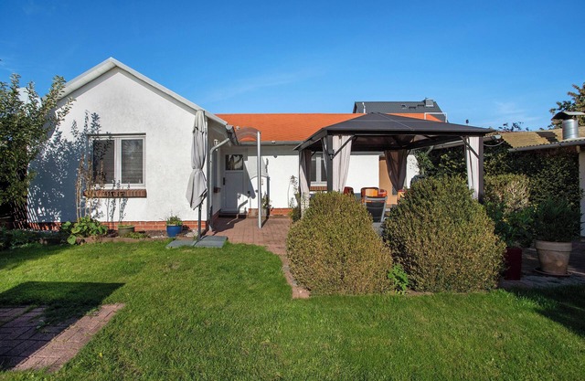 Bungalow 'Ferienbungalow Meerjungfrau' con vistas al mar, terraza privada y Wi-Fi
