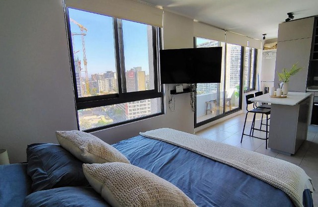 Cómodo y hermoso Studio cercano Plaza Egaña