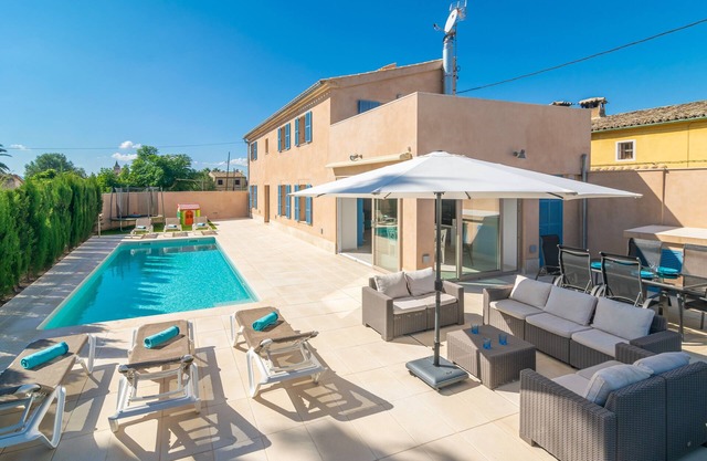 CA NA ROSSA (SINEU) - Hermosa casa con piscina privada en el centro de Mallorca - Wifi gra