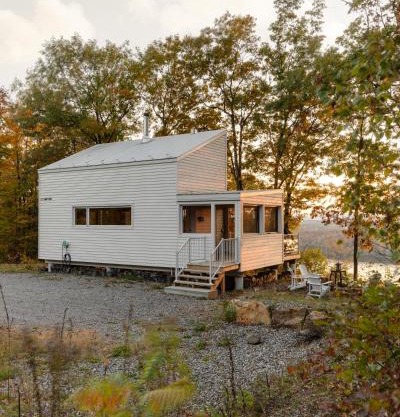 Cabin N1 Les Grand'Pares Lake view Jacuzzi