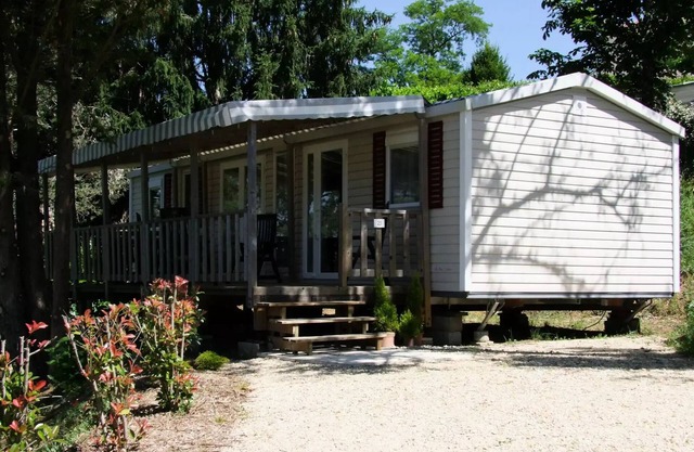 Camping La Bastide **** - Mobil Home Apollon Riviera 4 habitaciones 6 personas