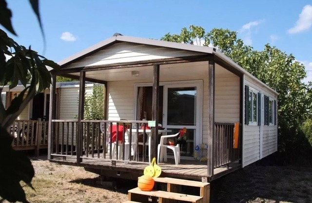 Camping La Célestine*** - Mobile home California 3 Rooms 4 People