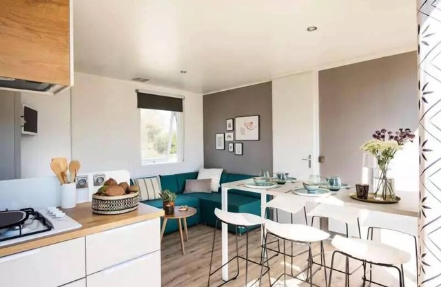 Camping Le Marqueval**** - Mobile home O hara+++ 4 rooms 6 people
