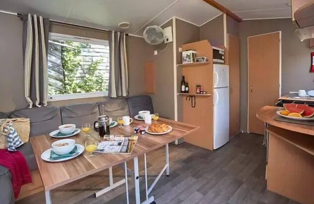 Camping Le Raguenès Plage**** - Mobile home Trevignon 3 rooms 4/5 people