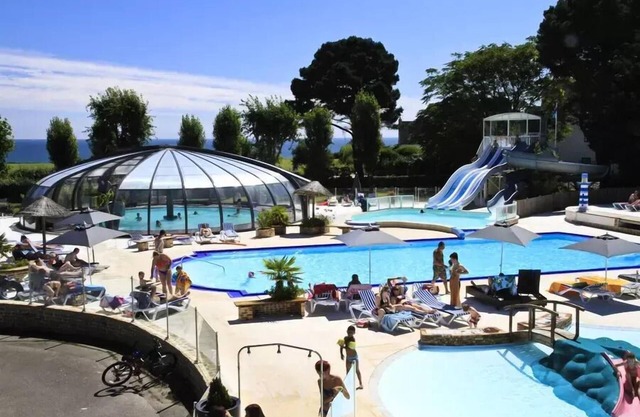 Camping Le Raguenès Plage**** - Mobilhome Tahiti 2 Rooms 3 People