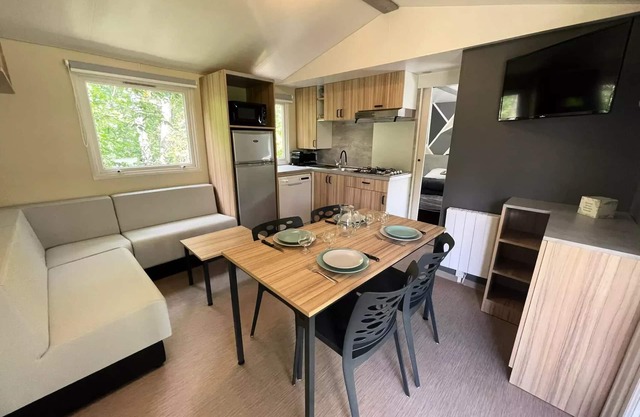 Camping Eden de la Vanoise *** - Bungalow 6 Personas 4 Habitaciones