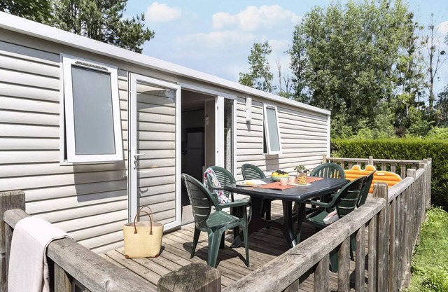 Campsite La Citadelle**** - COMFORT mobile home - 4 bedrooms - 2 bathrooms for 8 people