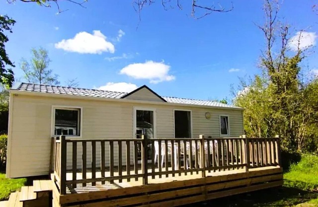 Campsite La Rivière d'Argent *** - Mobile home FLORES 36m2 - 3 bedrooms 6 people