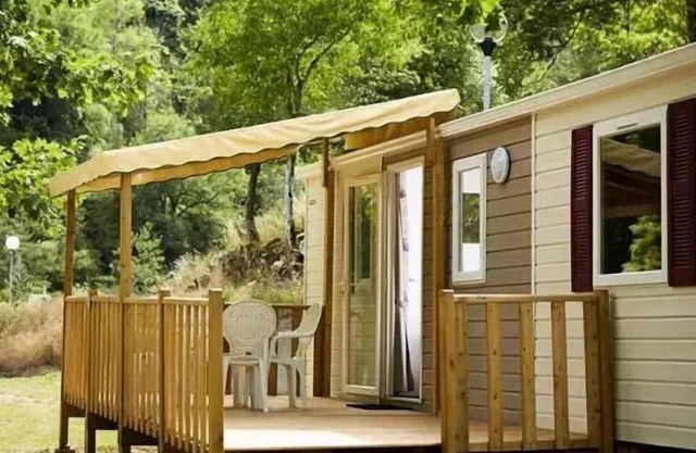 Camping Le Clos Virgile **** - Casa móvil 3 piezas 4/6 personas