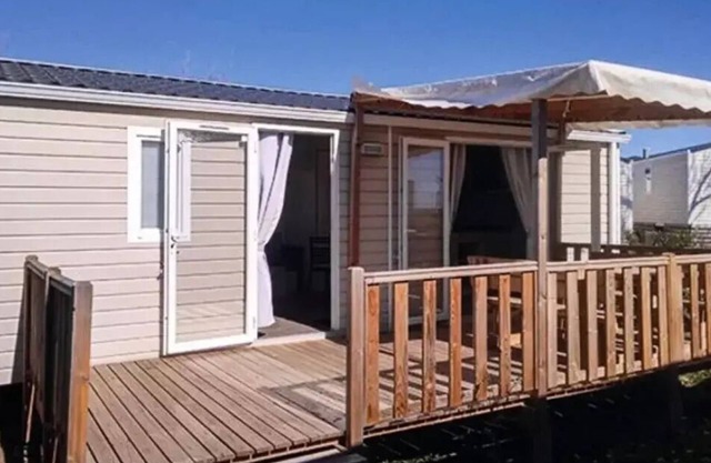 Campsite Les Dunes***** - Classic 3-room mobile home for 4 people Air-conditioned