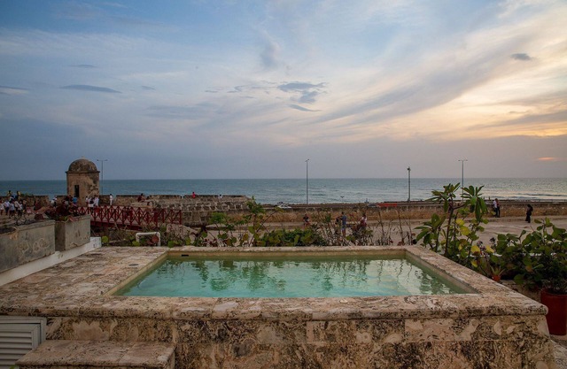 Car113 - Hermosa villa de 3 cuartos con vista al mar en Cartagena