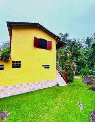 Casa Brisa da Cachoeira Paraty- asfalto -Casa com cachoeira 5 hóspedes