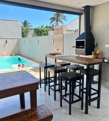 Casa com Piscina no litoral norte