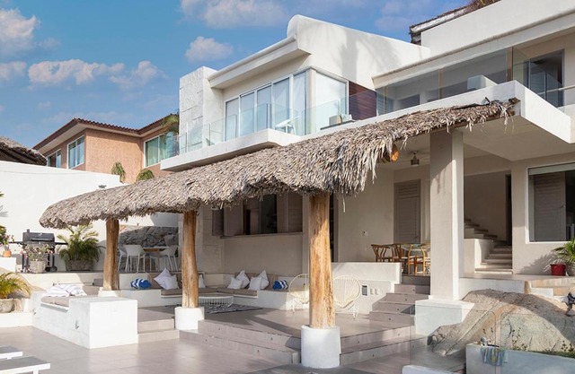 Casa con vista a la bahía