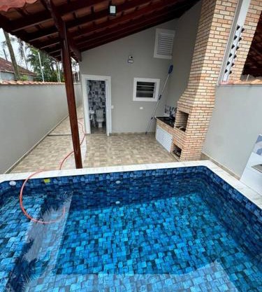Casa na praia com piscina e Wi-fi