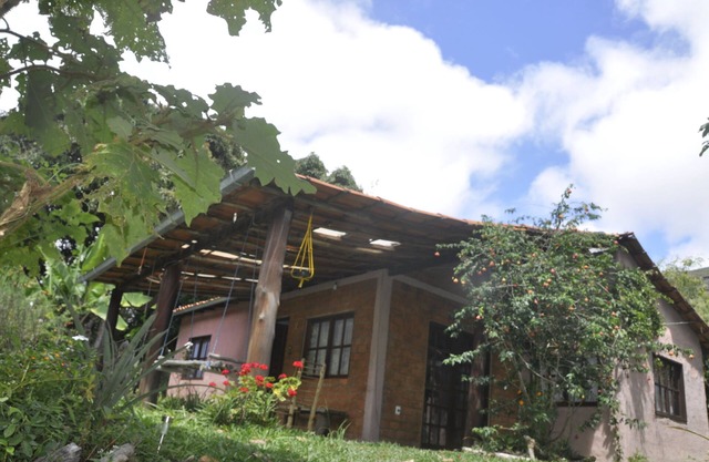Casa Rosa en el valle del Capão