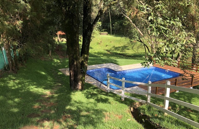 chacara para fines de semana y temporada, lagos, cascada, con acceso asfaltado