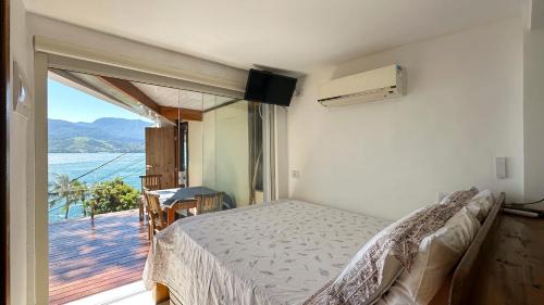 Chale Jabuticabeira com Wi-Fi e vista para o mar