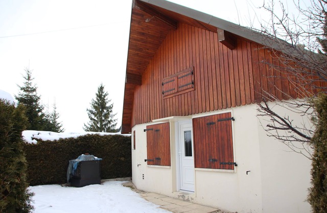 Chalet de 30m² en Métabief (Doubs) al pie de las pistas (esquí y MTB), lago a 10 minutos