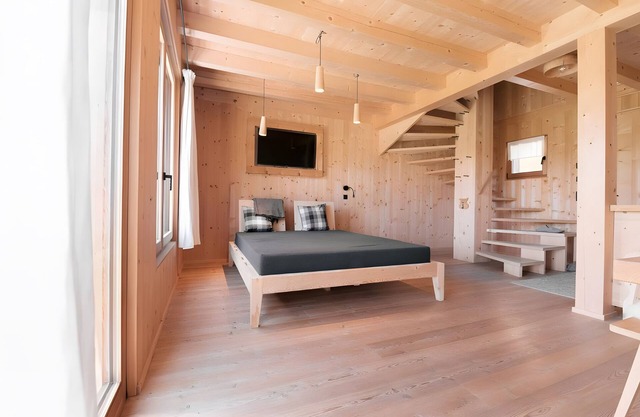 Chalet 'Blasla Olben 3-4P 1' con vistas a la montaña, terraza privada y Wi-Fi