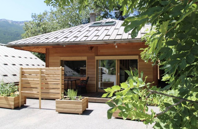 Chalet "Charmant Petit Individuel" con terraza privada y Wi-Fi