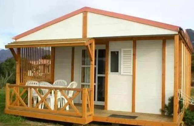 Camping Tikiti *** - Chalet Girotel 3 habitaciones 4/5 personas