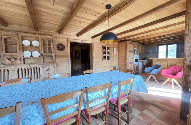 Chalet en Flumet para 8 pers con terrazas y WiFi