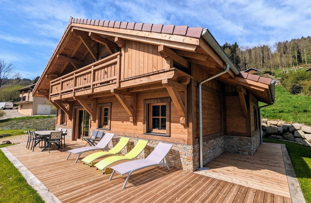 Chalet en el corazón de los Vosgos con sauna, terraza y WIFI